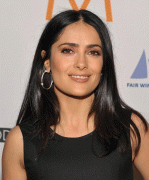 Hollywood Actresses - Actress Salma Hayek at Book launch party for Good To Great Hair