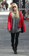 Fearne Cotton in red
