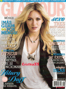 Hilary Duff in Glamour Mexico magazine
